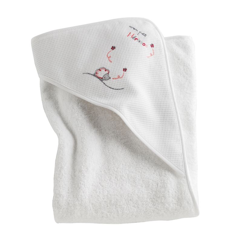 Cape de bain Pikoton le hérisson (80 x 80 cm)  