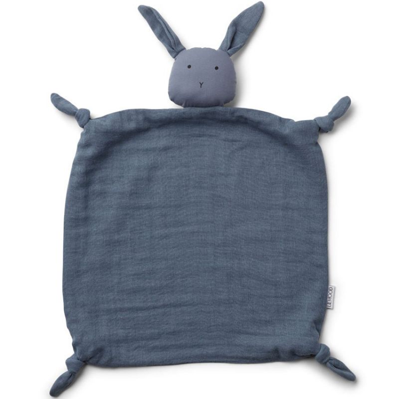 Doudou plat Agnete Rabbit blue wave Liewood