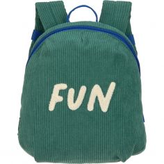 Sac à dos Little Gang velours Fun Ocean green - Lässig 
