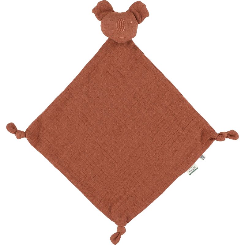Doudou plat en mousseline koala Bliss Rust Trixie