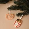 Suspension Popcorn Noël Gourmand (personnalisable) Baubels Ambiance 4