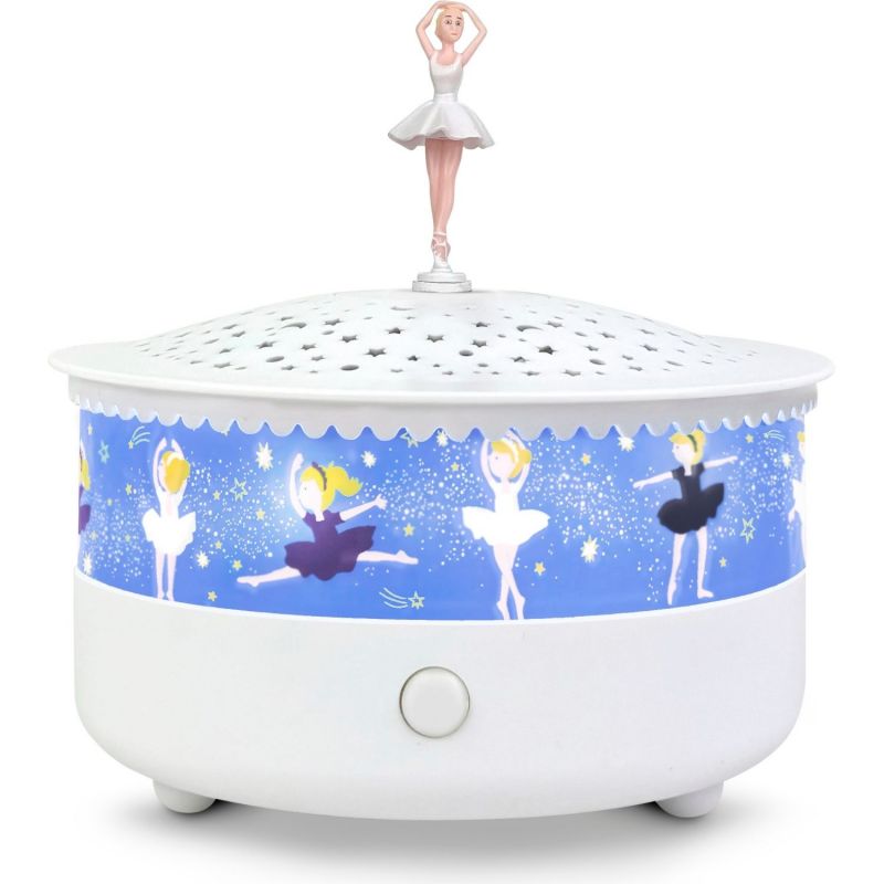 Veilleuse projecteur d'étoiles Ballerine rechargeable Trousselier Produit 1