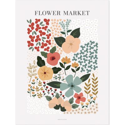 Affiche Floral Market (30 x 40 cm)