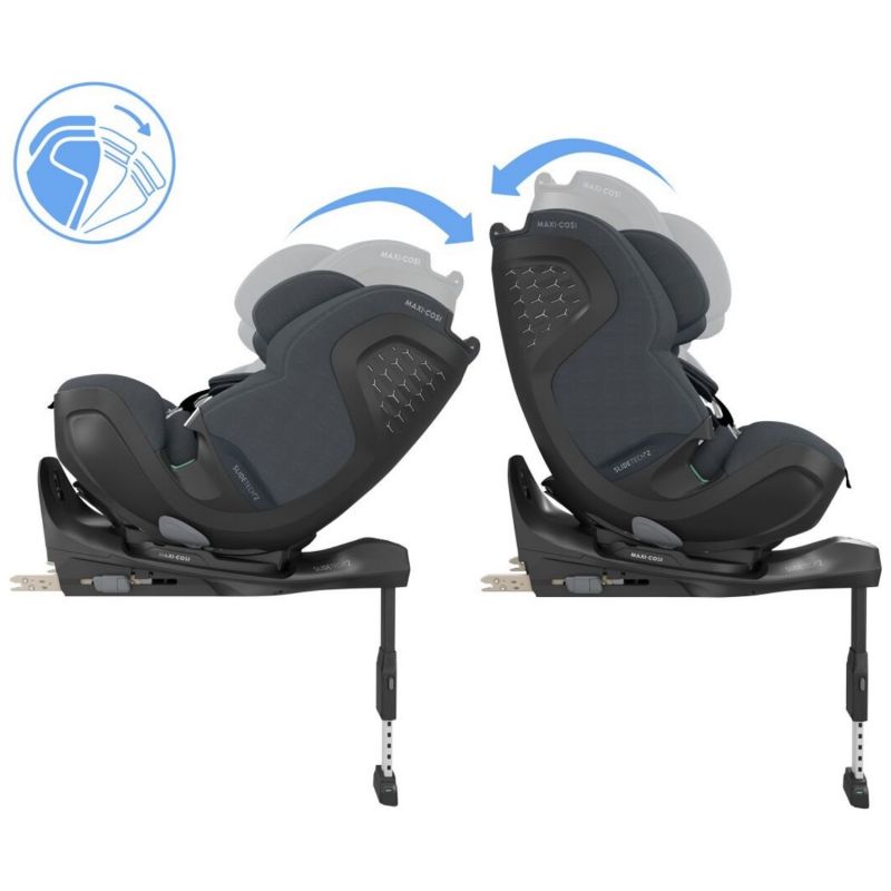 Siège auto Pearl XL Slide Pro Authentic Graphite Maxi-Cosi Produit 8