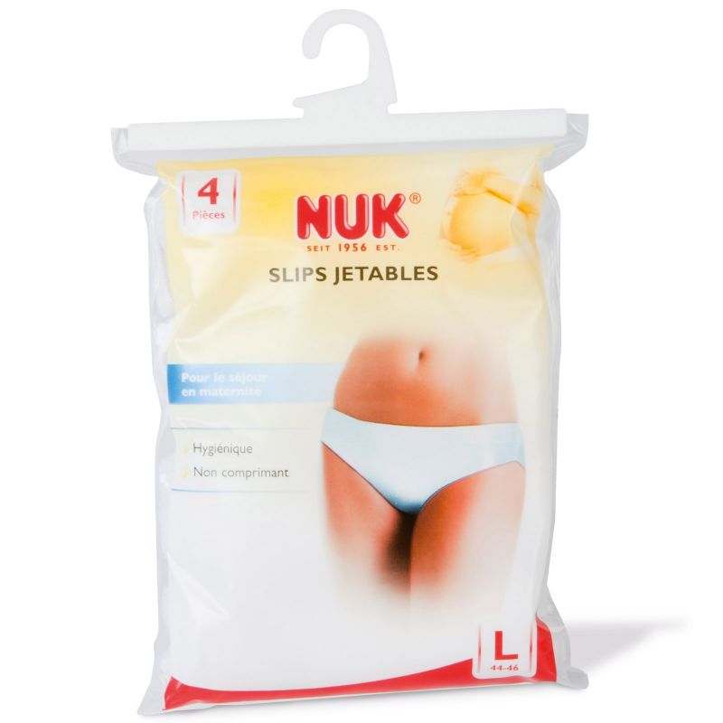 Slip jetable taille S (lot de 4) NUK