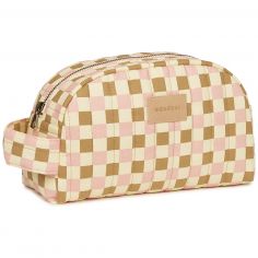 Trousse de toilette imperméable Yellow pink mosaic Hyde Park