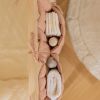 Vide poche à suspendre bamboo nude (40 x 50 cm)  par Lorena Canals