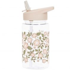 Gourde Fleurs rose (450 ml) - A Little Lovely Company
