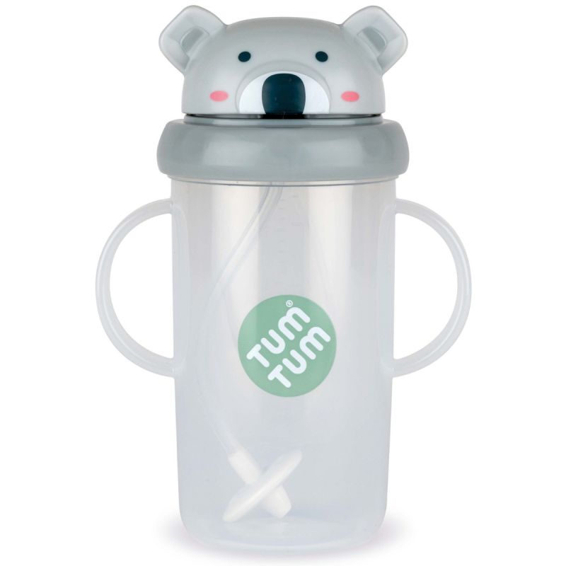 Tasse antifuite avec paille lestée Koala (300 ml) TUM TUM Produit 1 grande taille