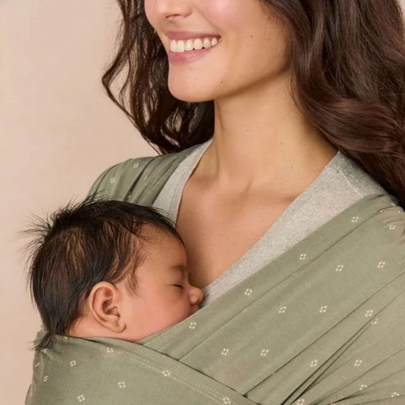 Echarpe de portage Aura Knit Olive Diamonds Ergobaby Produit 2