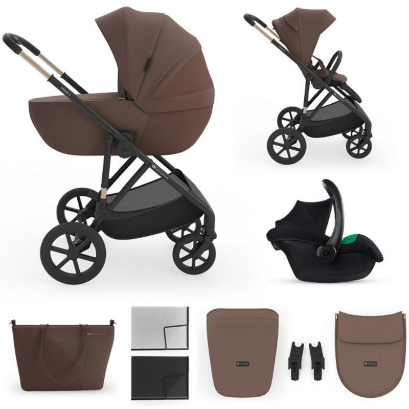 Poussette 2 en 1 Prime 3 Velvet Mocca Kinderkraft Produit 1