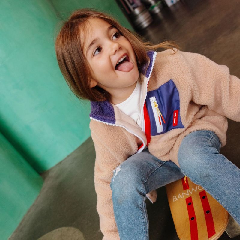 Veste polaire Plum Beige (4-6 ans) Hello Hossy Ambiance 8