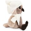 Hibou avec bonnet blanc et écharpe Sonya (20 cm assis) Orange Toys Produit 2