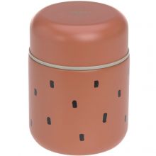 Thermos alimentaire Happy Prints caramel  par Lässig 