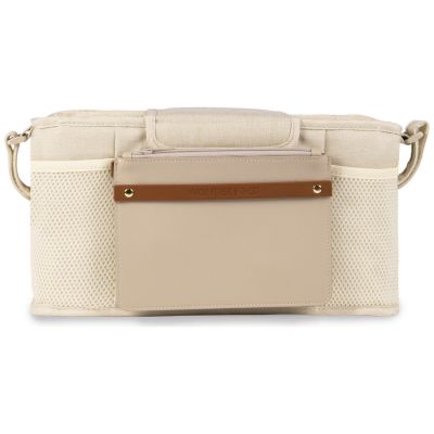 Sac de rangement pour chariot de transport enfant Beige