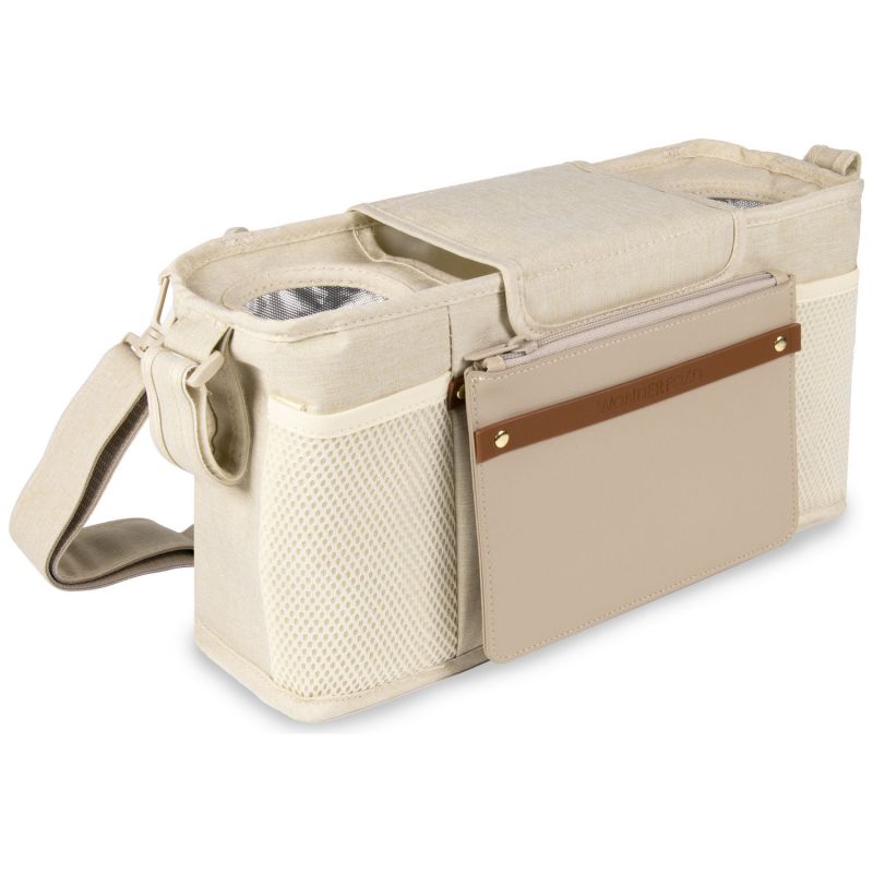 Sac de rangement pour chariot de transport enfant Beige Wonderfold Produit 1