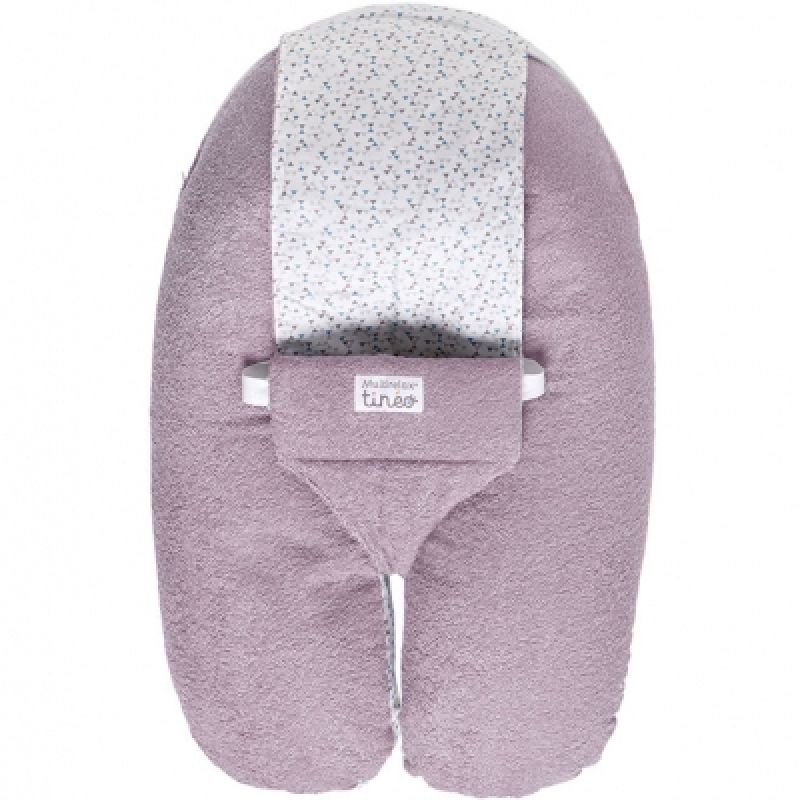Coussin de maternité Multirelax évolutif éponge parme Tinéo