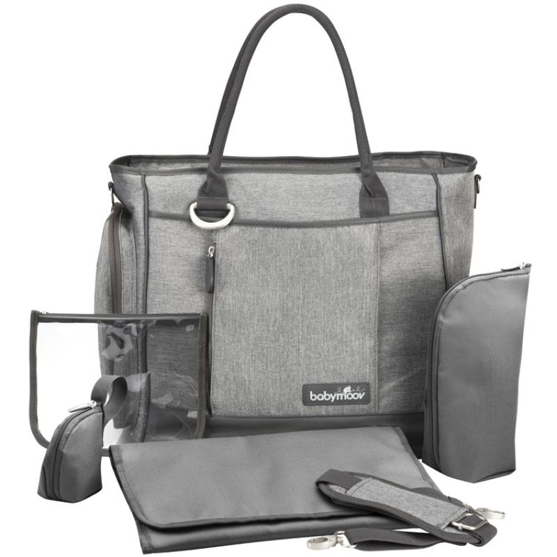 Sac à langer à anses Essential bag Smokey Babymoov
