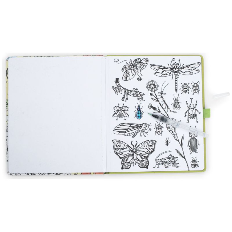 Cahier coloriage aquarelle magique Le Jardinier Le Jardin du Moulin Moulin Roty Produit 2