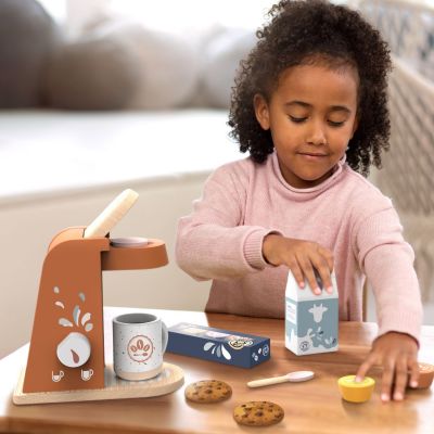 Machine à café en bois