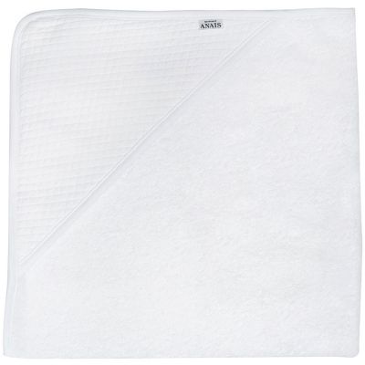 Cape de bain Diamond White (75 x 75 cm) Les Rêves d'Anaïs