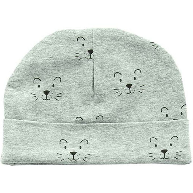 Bonnet de naissance Little lion gris Jollein