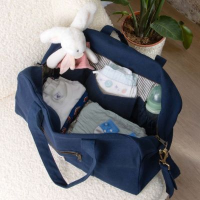 Sac à langer Basile Navy