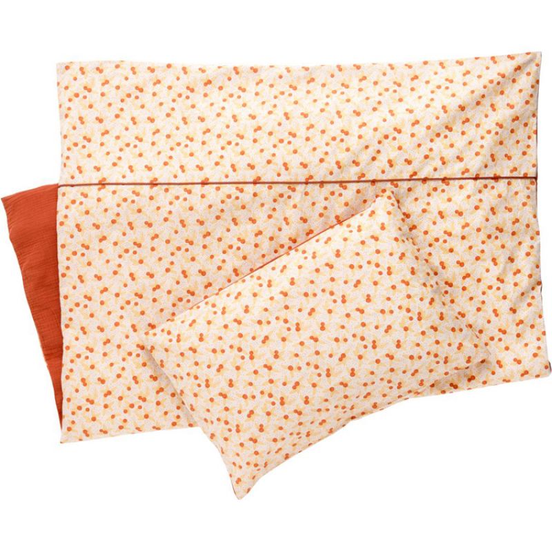 Housse de couette + taie d'oreiller Esmée (100 x 135 cm) Sauthon