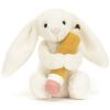 Peluche Bashful Lapin avec crayon (18 cm)  par Jellycat