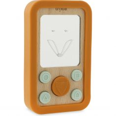 Jouet d'activités téléphone en silicone et bois Mr. Fox - Trixie