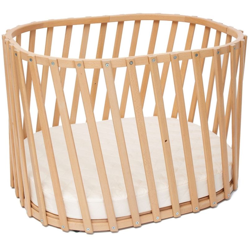 Lit évolutif en bois Lugo avec matelas (70 x 90 cm) Charlie Crane Produit 1
