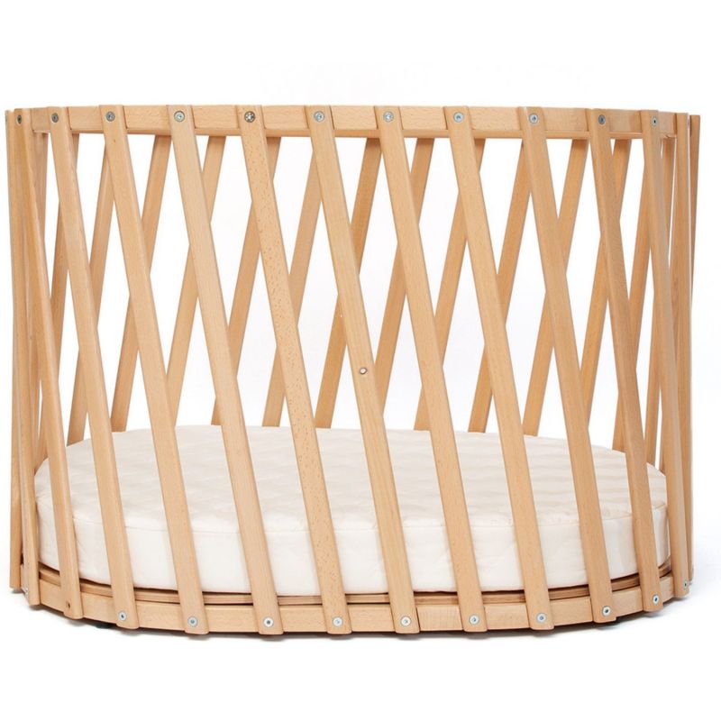 Lit évolutif en bois Lugo avec matelas (70 x 90 cm) Charlie Crane Produit 3