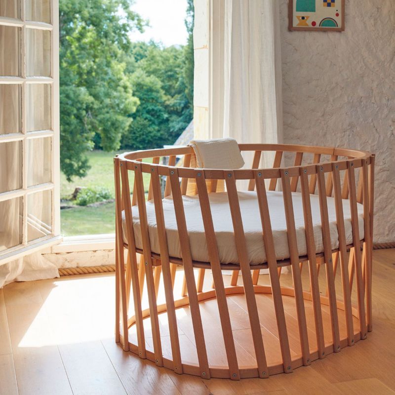 Lit évolutif en bois Lugo avec matelas (70 x 90 cm) Charlie Crane Ambiance 7