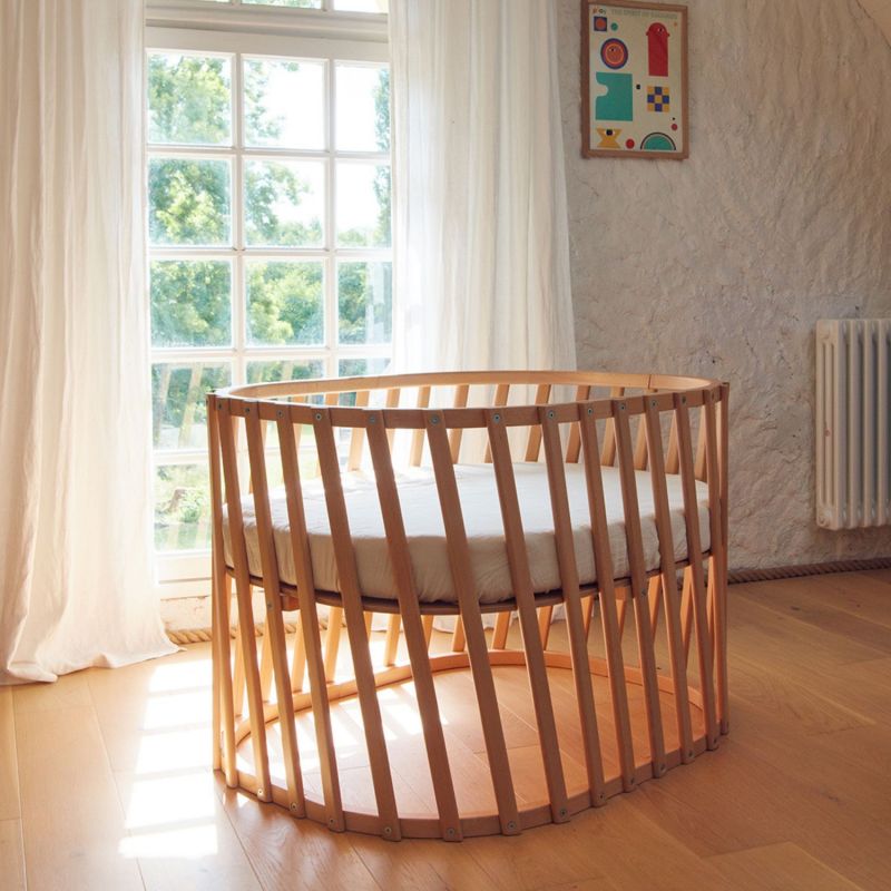 Lit évolutif en bois Lugo avec matelas (70 x 90 cm) Charlie Crane Ambiance 8