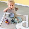 Coffret repas en polypropylène et cellulose Tiny Team Chien Lässig Ambiance 2