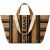 Variation Camel, noir du produit Sac Kaba Love Gang XL rayures camel de la marque Zakuw