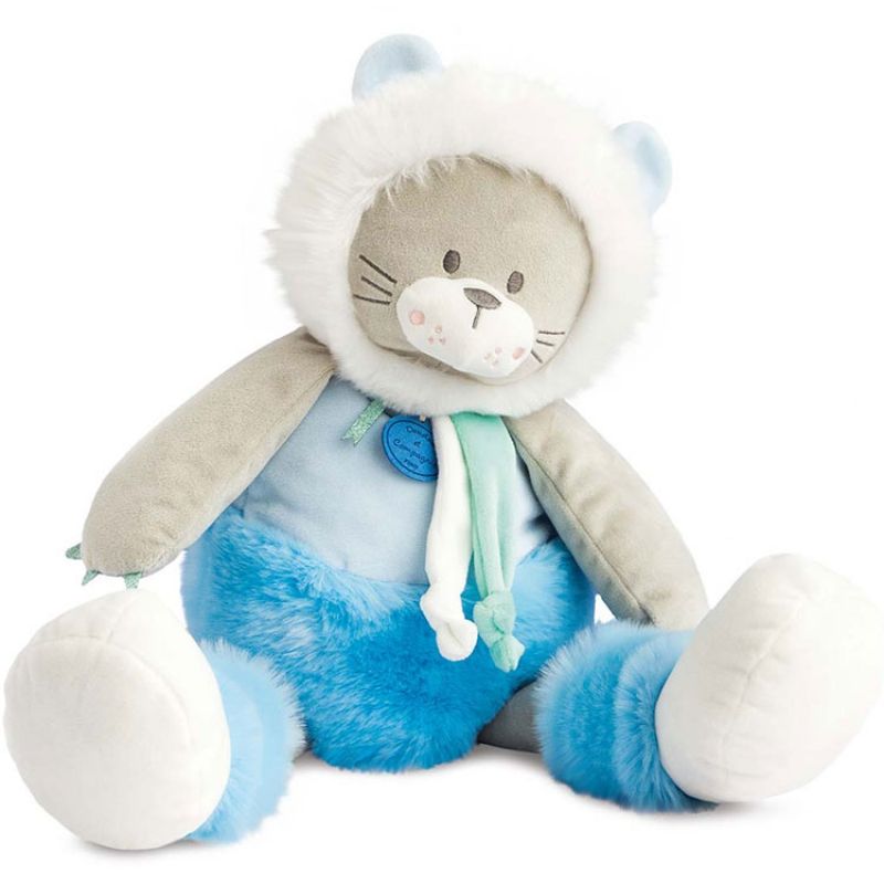 Peluche lion Artik cool (55 cm) Doudou et Compagnie