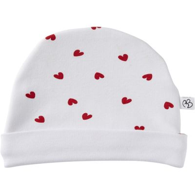 Bonnet de naissance doublé Mon petit coeur (1 mois) BB & Co
