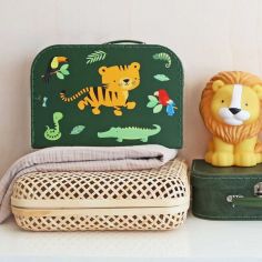 Lot de 2 valisettes de rangement Tigre