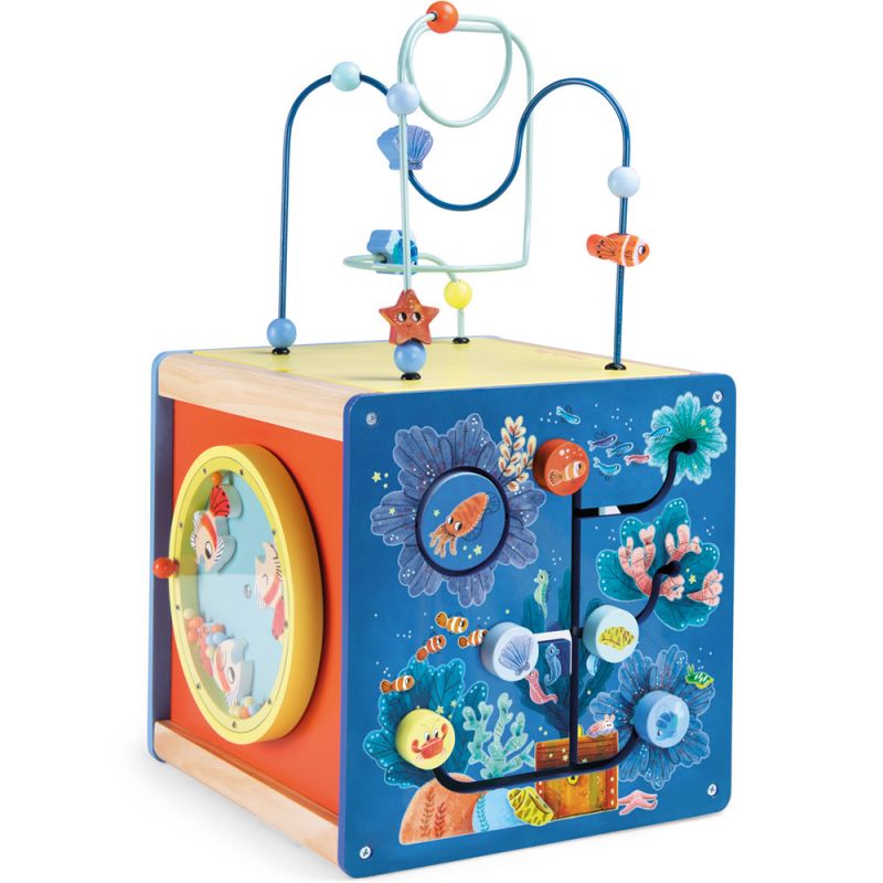 Cube d'activités Les aventures de Paulie Moulin Roty
