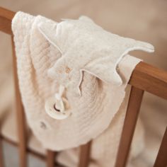 Doudou attache sucette Harvest Natural