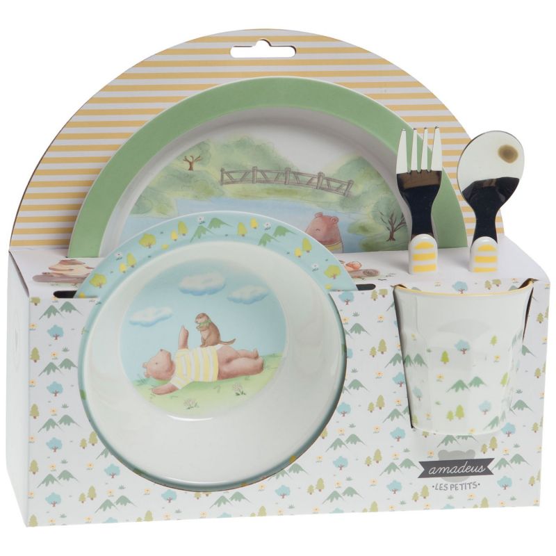 Coffret repas Léonard (5 pièces) - Reconditionné Amadeus Les Petits Produit 2