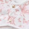 Bavoir manches longues Toile de Jouy rose thé Tartine et Chocolat Produit 5