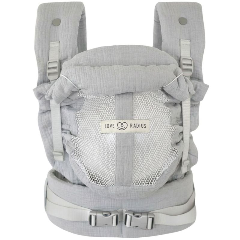 Porte bébé PhysioCarrier V2 Gaze de coton Grey Love Radius Produit 1