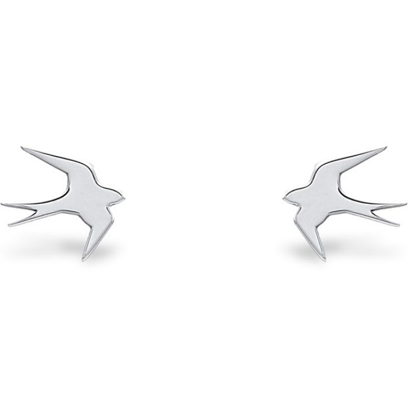 Boucles d'oreilles Nature hirondelle (argent 925°) Coquine