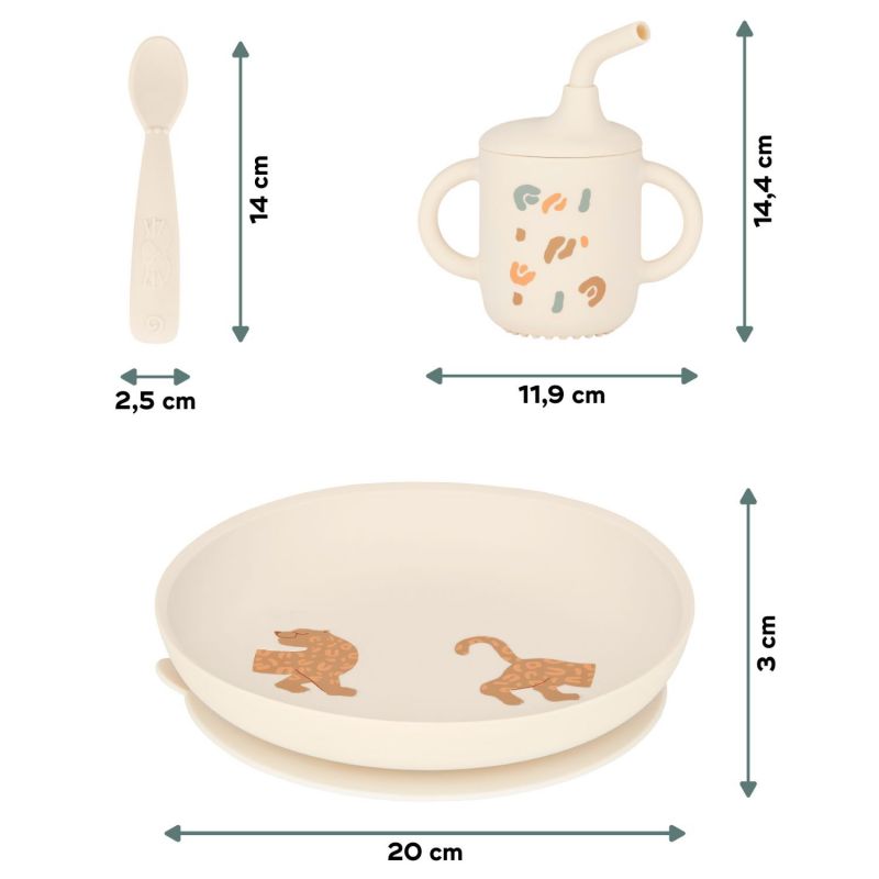 Coffret repas Comme un Grand Little Roar (3 pièces) Babymoov Produit 7