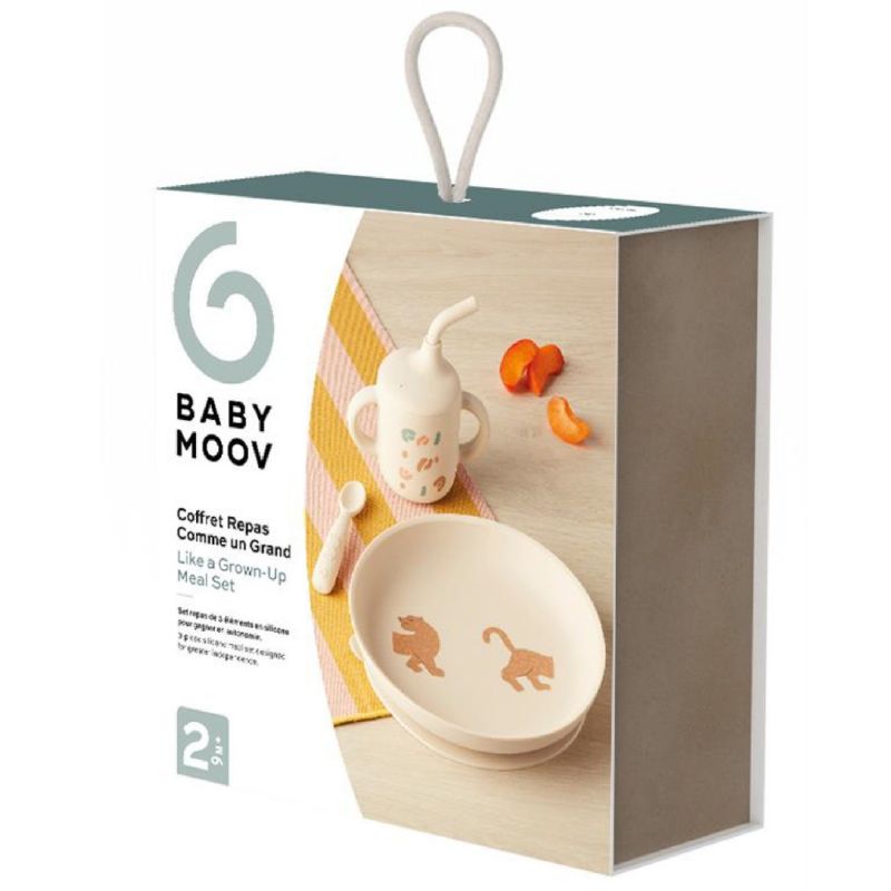 Coffret repas Comme un Grand Little Roar (3 pièces) Babymoov Packaging 8