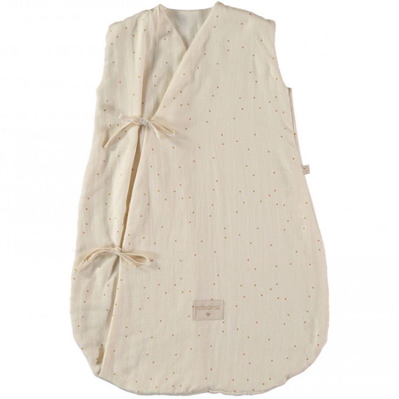 Gigoteuse légère Dreamy Honey sweet dots natural TOG 1 (90 cm) Nobodinoz