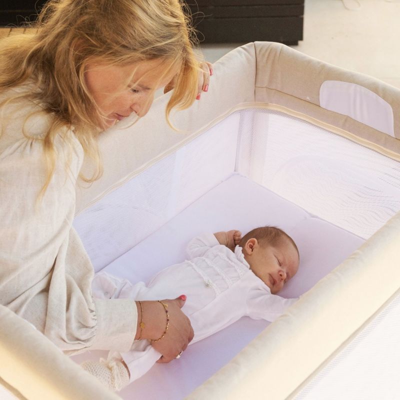 Lit parapluie Pure White Bo Jungle Ambiance 7