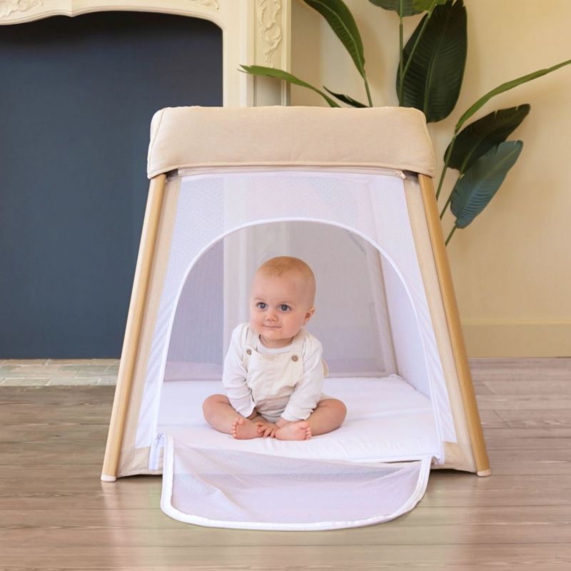 Lit parapluie Pure White Bo Jungle Ambiance 8